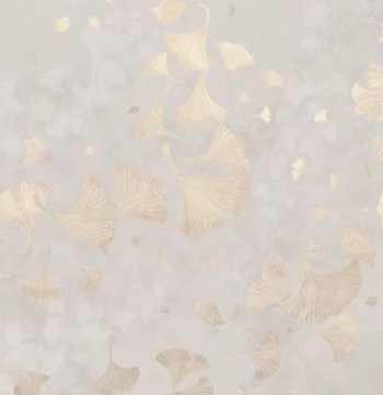Ginkgo leaves blowin
